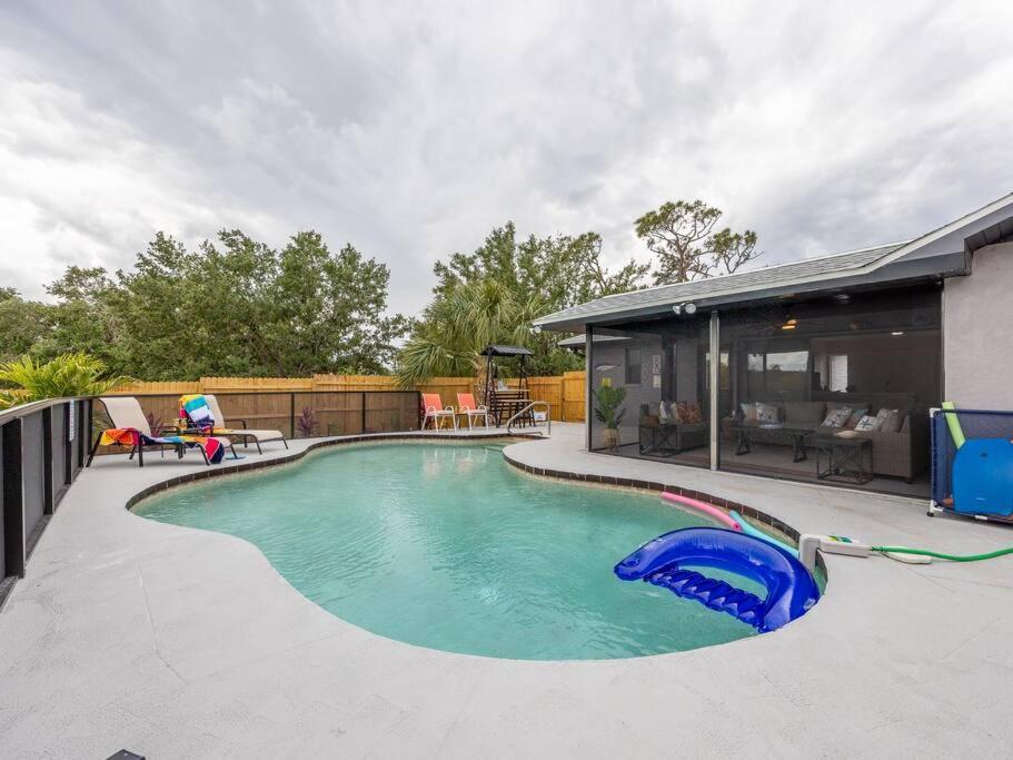 Englewood, Manasota Keys - 2 Bedroom Luxury Villa, Pool, Game Room, 6 Min To Beaches Next To Canal Exterior foto
